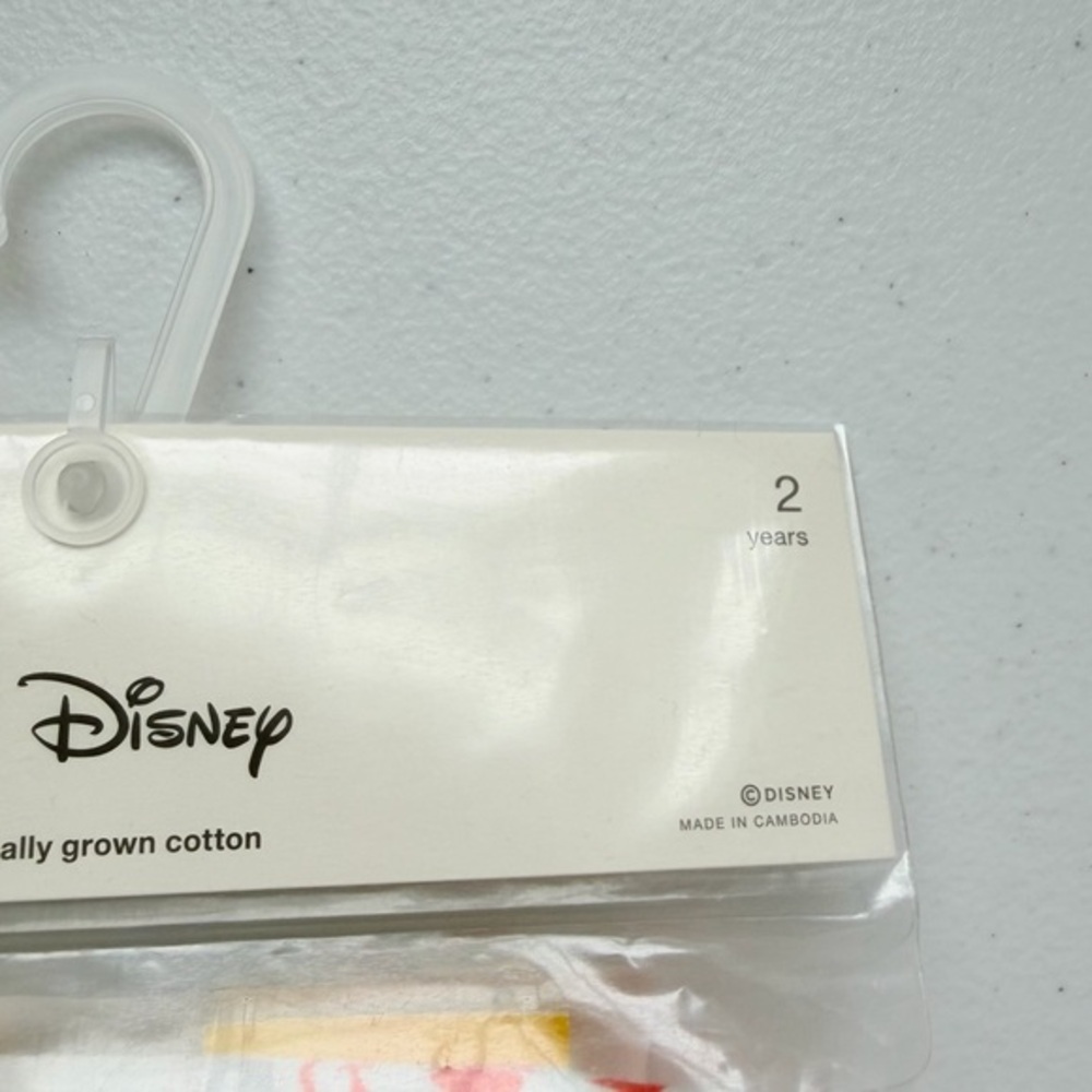 Gap x Disney Colorful Rainbow Mickey Long Sleeve PJs Pajamas Organic Cotton 2Y - Picture 4 of 5